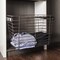 Hardware Resources Satin Nickel Closet Pullout Basket with Slides 14"Dx17"Wx17"H POB1-141717SN - alternate 3